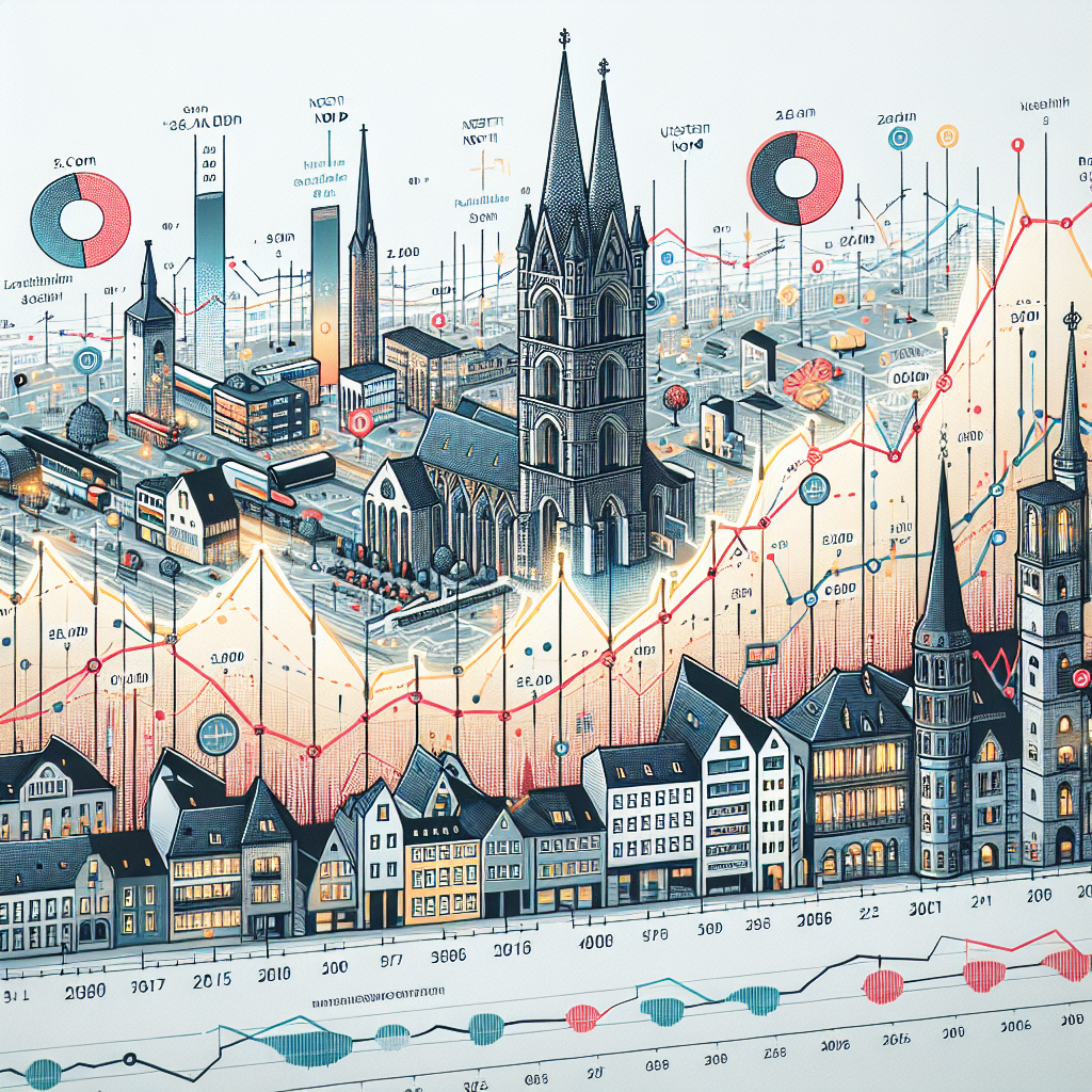 Mietspiegel-Entwicklung Köln Neustadt Nord in den letzten Jahren